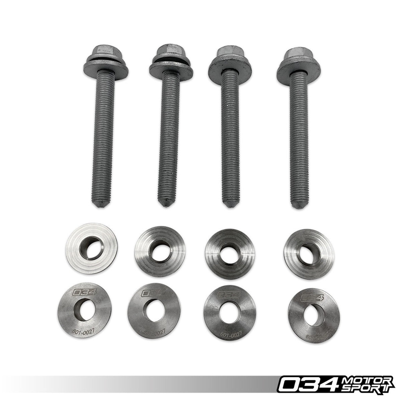 034Motorsport Stainless Steel Subframe Locking Collar Upgrade Kit - MQB Models