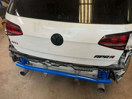 SW Motorsports - Lightweight Rear Crash Bar and Tow Strap Mount for Golf MK8 GTI & Golf MK8 R