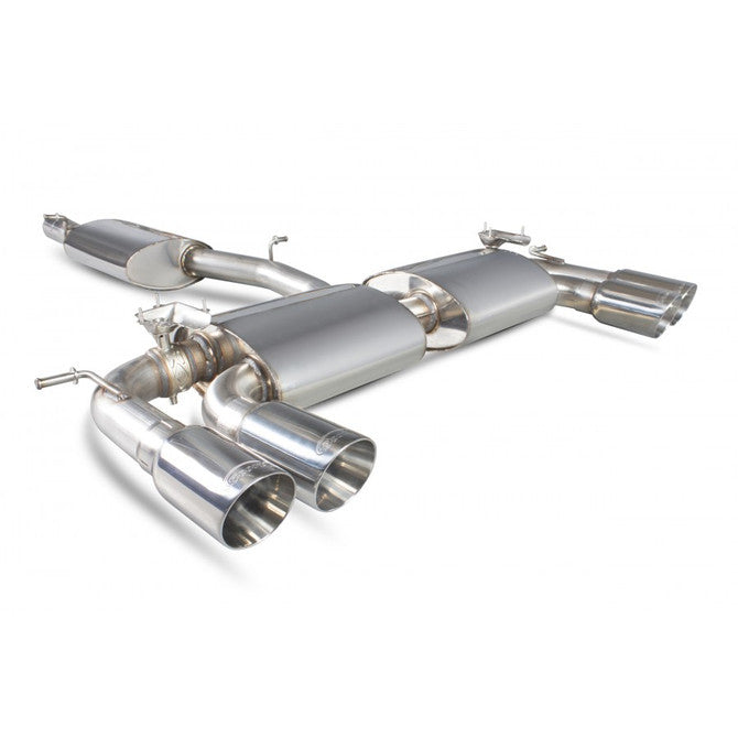 Scorpion Exhausts 'Valved' Cat Back Exhaust System - Volkswagen Golf MK7 'R'