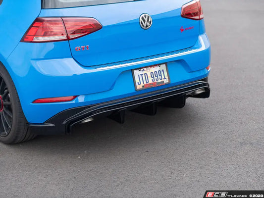 ECS Tuning MK7.5 GTI Functional Aerodynamic Rear Diffuser Kit