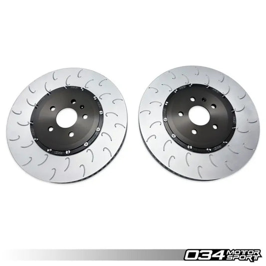 034Motorsport 2-Piece Floating Rear Brake Rotor 310mm Upgrade - MQB/MQB EVO
