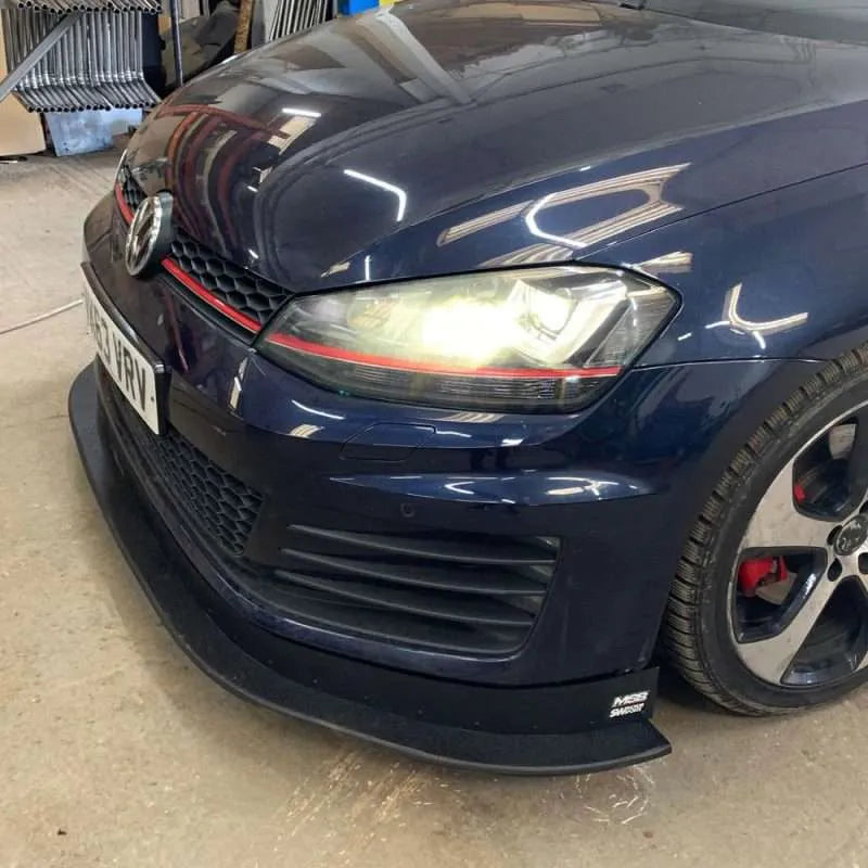 SW Motorsports - Golf MK7 GTI & Golf MK7 R Front Splitter Package