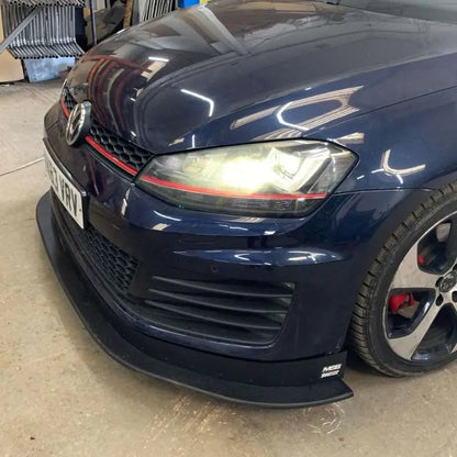 SW Motorsports - Golf MK7 GTI & Golf MK7 R Front Splitter Package