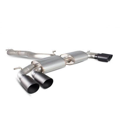 Scorpion Exhausts Cat Back Exhaust System - Audi S3 8V Saloon PFL+FL GPF+NonGPF