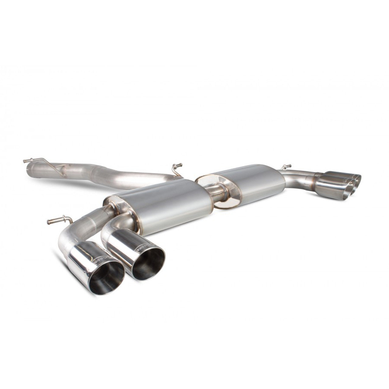 Scorpion Exhausts Cat Back Exhaust System - Audi S3 8V Saloon PFL+FL GPF+NonGPF