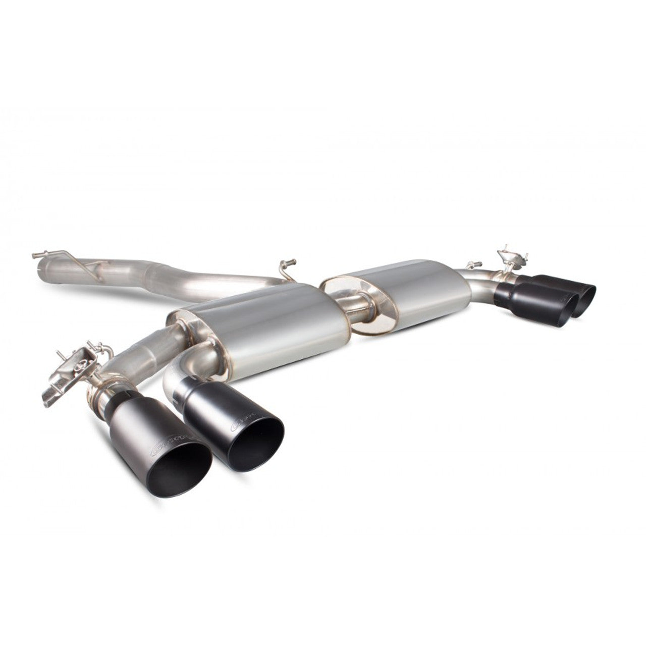 Scorpion Cat Back Exhaust System - Audi S3 8V 3 Door and Sportback PFL+FL GPF+NonGPF