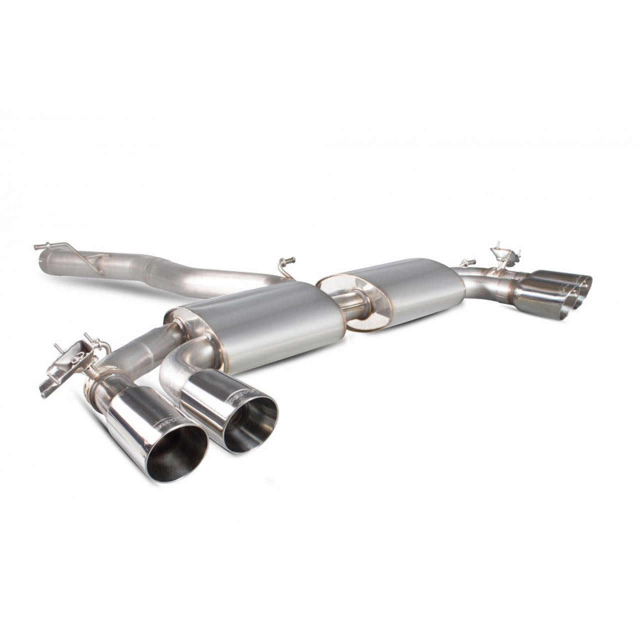 Scorpion Cat Back Exhaust System - Audi S3 8V 3 Door and Sportback PFL+FL GPF+NonGPF