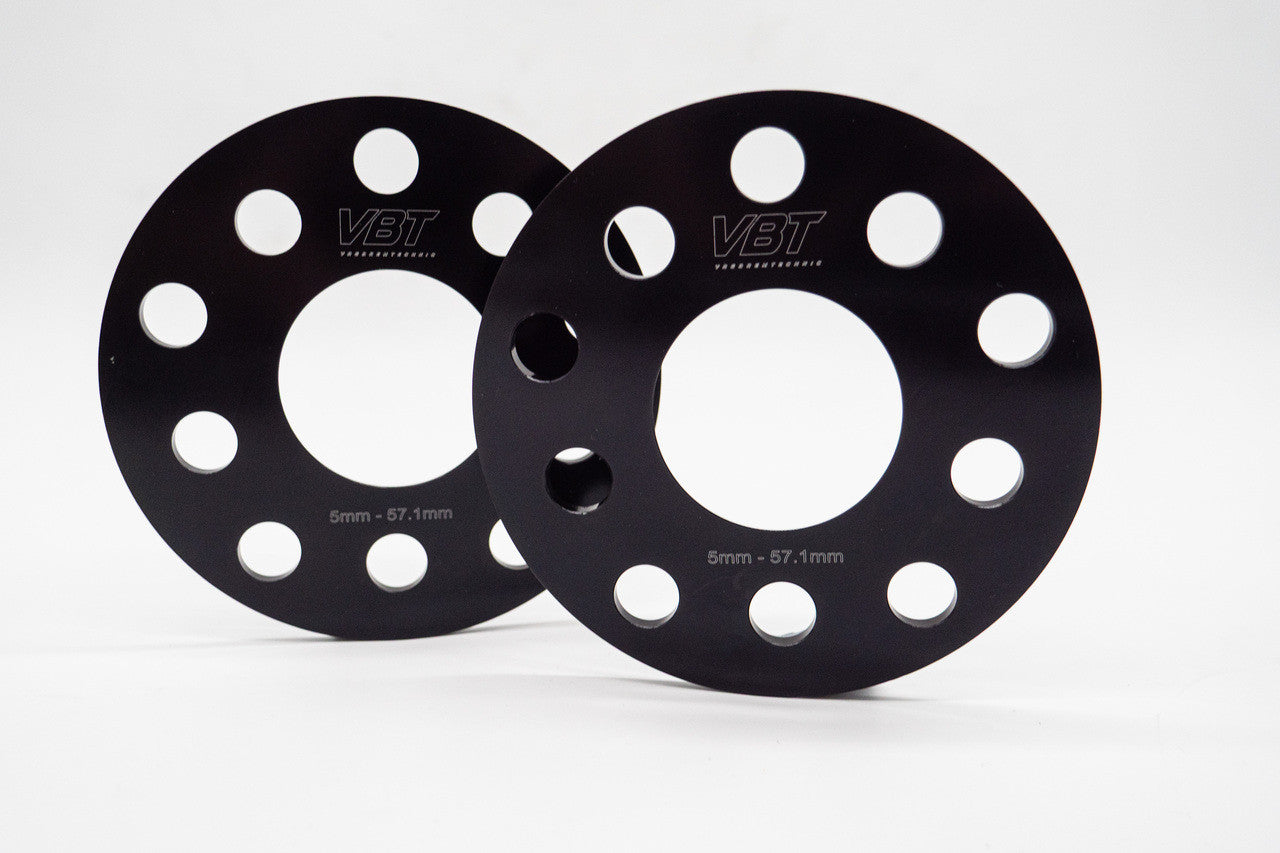 5x112 - 57.1 Centre Bore - Wheel Spacers + Bolts