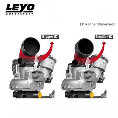 Leyo Motorsport Hi-Flow Turbo Inlet Elbow- EA888 Gen3