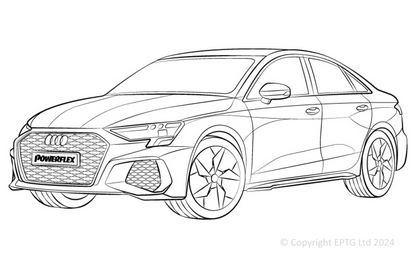 Powerflex - A3 / S3 8Y MK4 Quattro (2020 on) (Road Series)