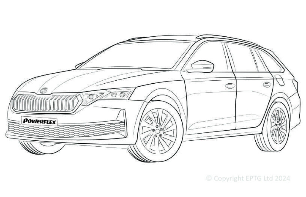 Powerflex - Octavia MK4 NX 4WD (Road Series)