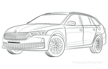 Powerflex - Octavia MK4 NX 4WD (Road Series)